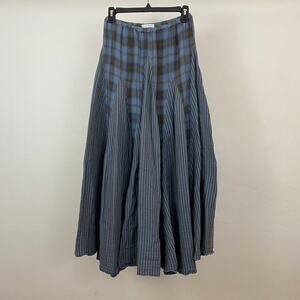 Free People x CP Shades Lily Maxi Skirt - Chambray - Small